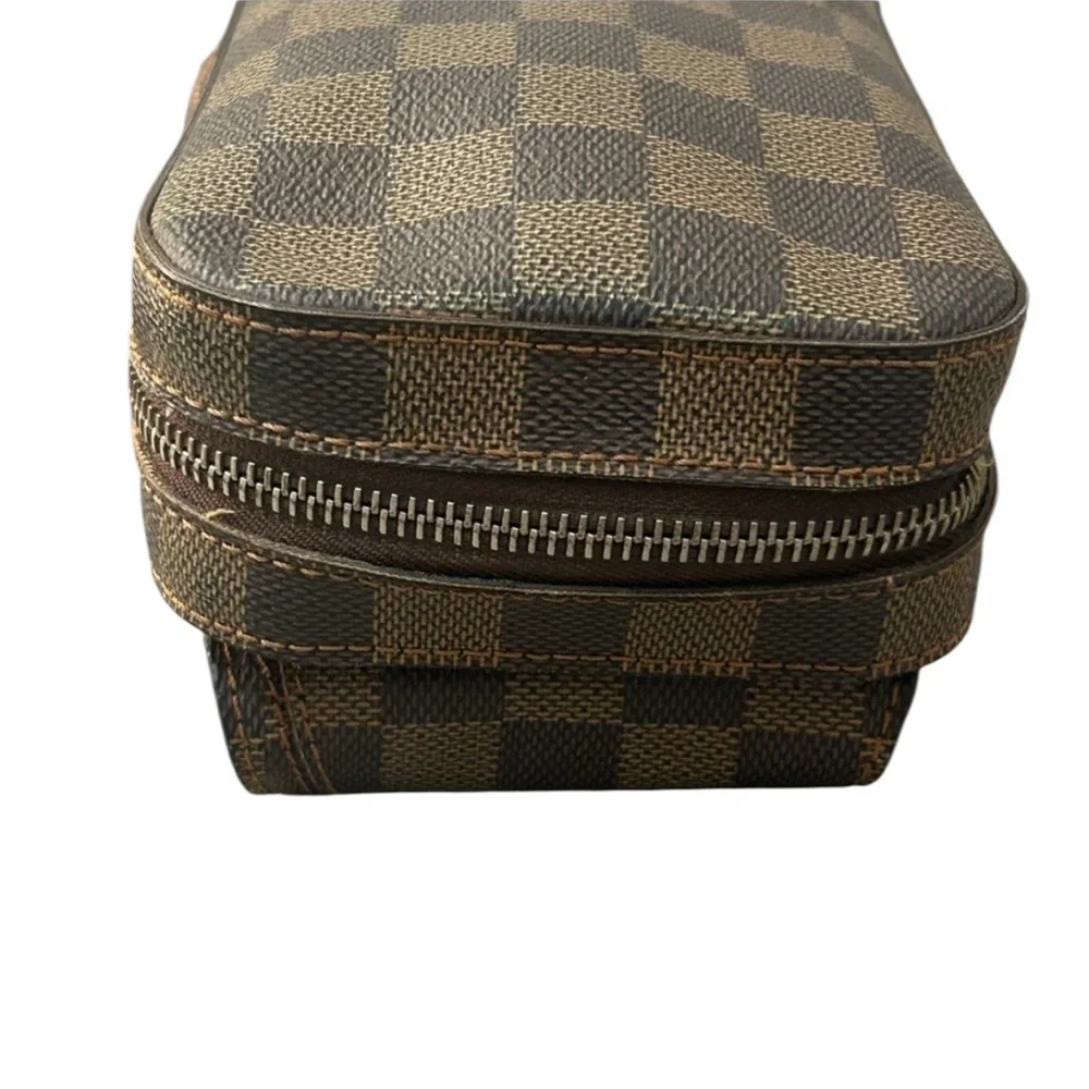 Louis Vuitton Damier Ebene Crossbody body Bag Sling waist Bag